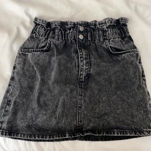 Topshop Paperbag-Waisted Mini Skirt - Like New!